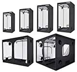 TRAFIKA odlingsskåp för inomhusbruk 60 x 60 x 160 cm/GROW TENT/GROW BOX/Skåp Indoor-odling/Skåp Grow Hydroponiskt/Mylar premium 97% Reflektion