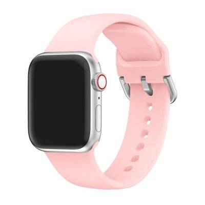 Soft Silikonarmband Apple Watch 41mm Series 9 Rosa