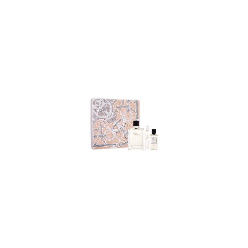 Terre d'Hermes Set regalo EDT 100 ml, miniature EDT 15 ml and Gel doccia 40 ml 100ml
