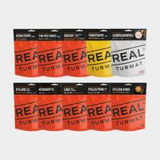 Storpack frystorkad mat / campingmat Real Turmat Långturspaket, 10-pack, 4620 gram