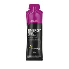 PurePower Energi Gel med Koffein 40 g - Rød Bær Smag til Øget Ydelse