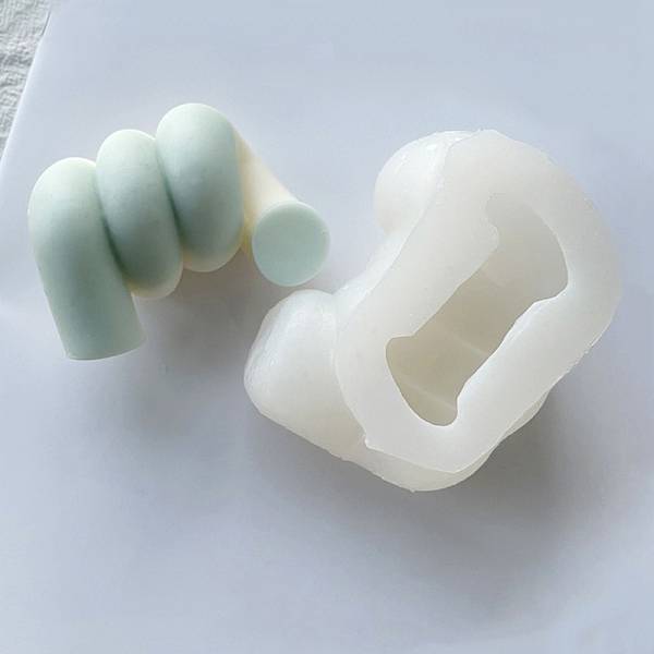 Knoten DIY Kerze Silikonformen in Lebensmittelqualität