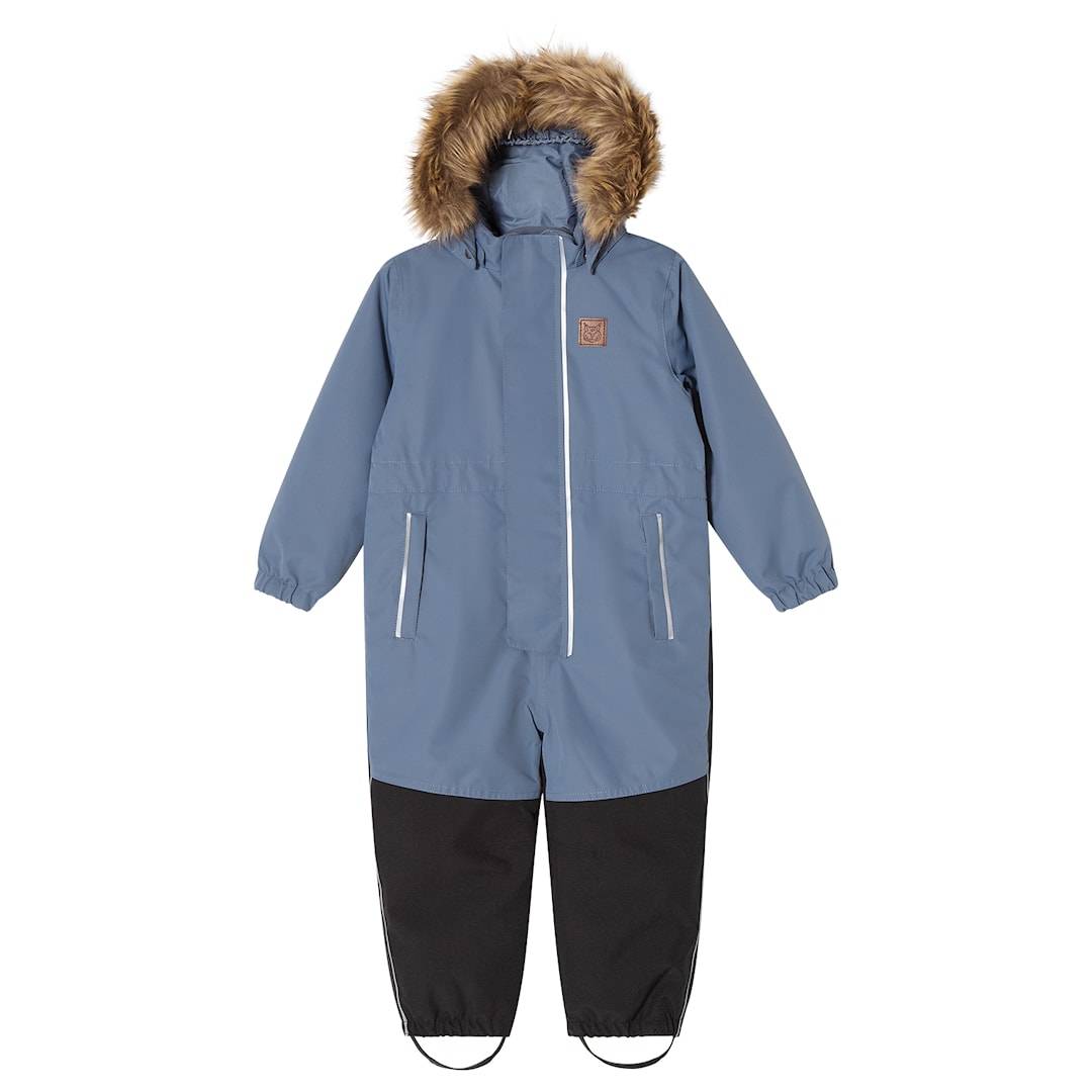Kuling Chamonix Vinteroveralls Flintstone Blue Flintstone Blue-110 cm Blå 110 cm Drenge, Piger