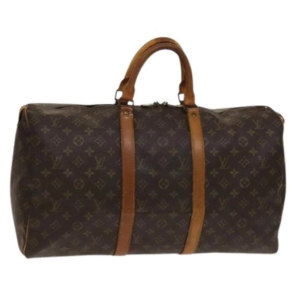 Louis Vuitton Vintage Pre-owned Canvas Weekendtaske - Vintage - unisex - Brun - ONE SIZE -
