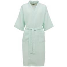 Waffle Bathrobe - Mint - 01