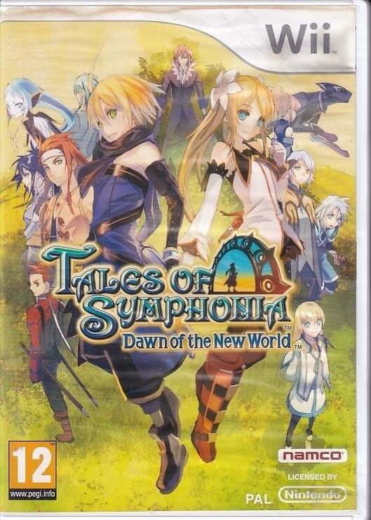 Tales of Symphonia Dawn of the New World - i Folie - Nintendo Wii (AA Grade) (Genbrug)