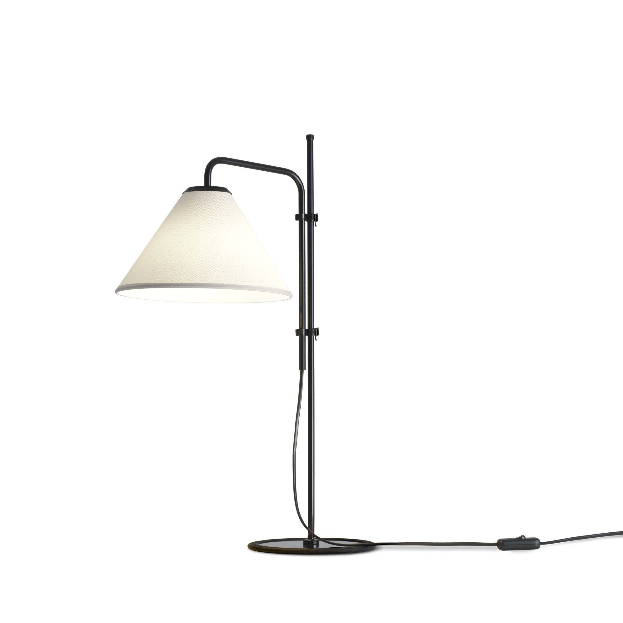 Marset Funiculí Bordlampe Fabric Sort-Hvid