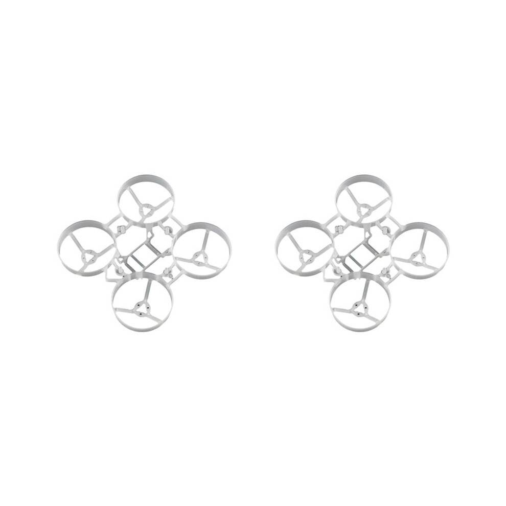 2pcs 65mm FPV Frame Kit Bwhoop65 Tiny Drone Quadcopter FPV Frame for Mobula6 / Mobula6 HD Drone DIY Parts White
