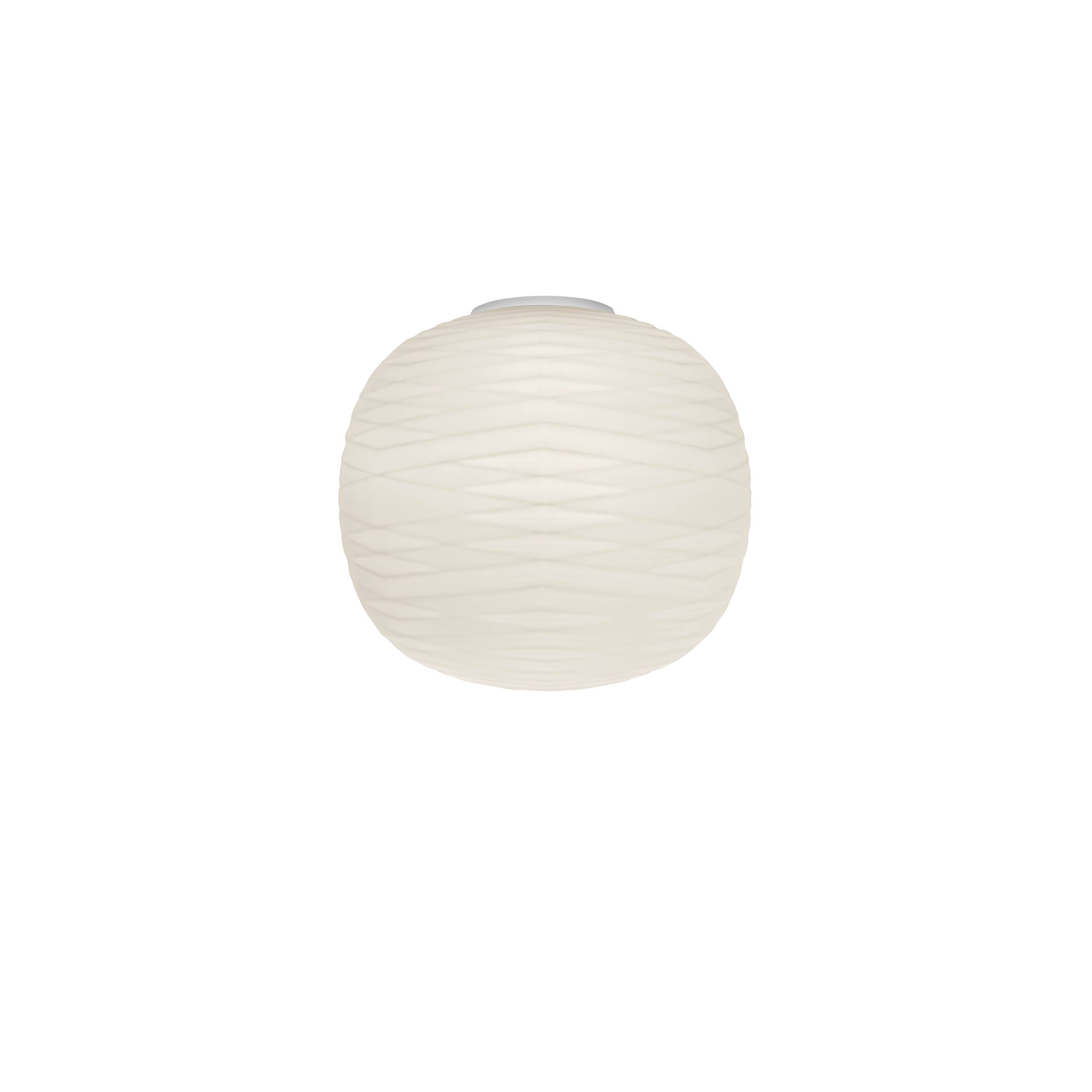 Gem Semi Væglampe - Bianco/Bianco - Foscarini.