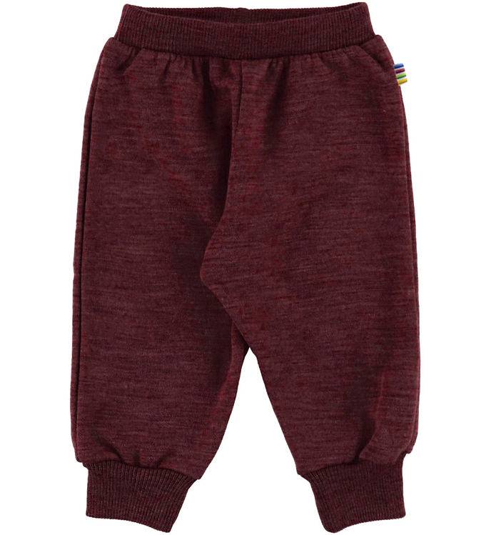 Joha Bukser - Uld - Burgundy - Joha - 120 - Bukser - Bomuld