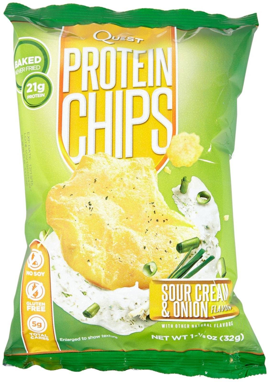 QUEST NUTRITION QUEST CHIPS 32 g-Sour Cream & Onion