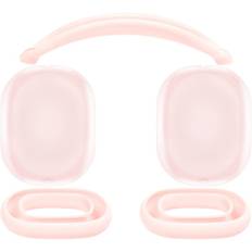 Beskyttelses-sæt til AirPods Max, cover + TPU-etui + silikone-cover, svedtæt tilbehør, let at vaske, ridsefast