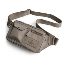 Markberg Darla Monochrome bumbag (WALNUT W/GOLD (337))