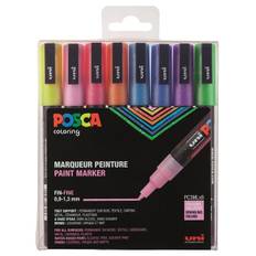 Posca Pc-3m sæt – 8-Pak – Glitter