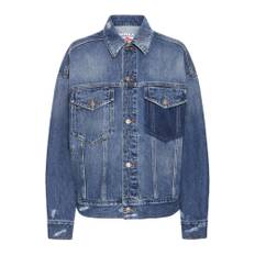 Ball, Jackor , Dam, S, Denim, Denimjacka i Medium Blue Wash