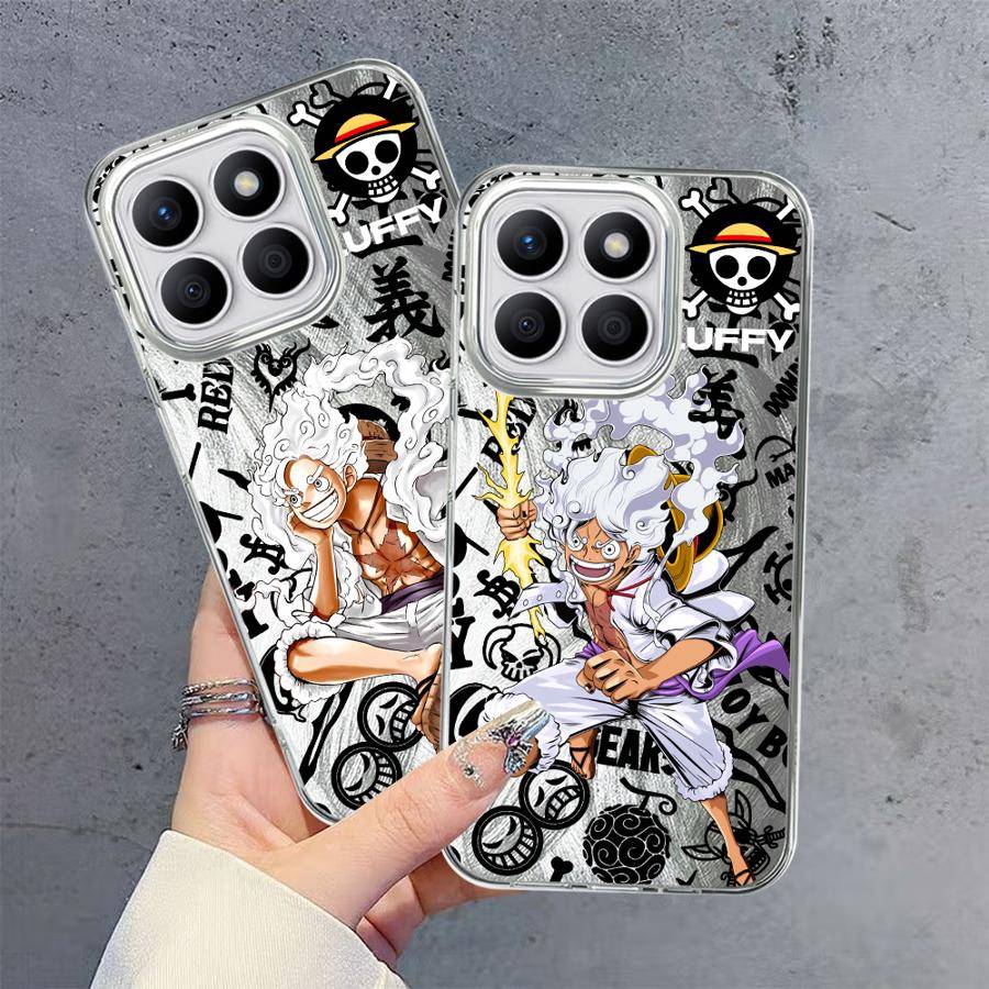 One Piece Anime Mobilskal för Honor X8c X8a 200 400 Lite X9b X9a X9c X8b 200 Pro X7b Mjukt Skal