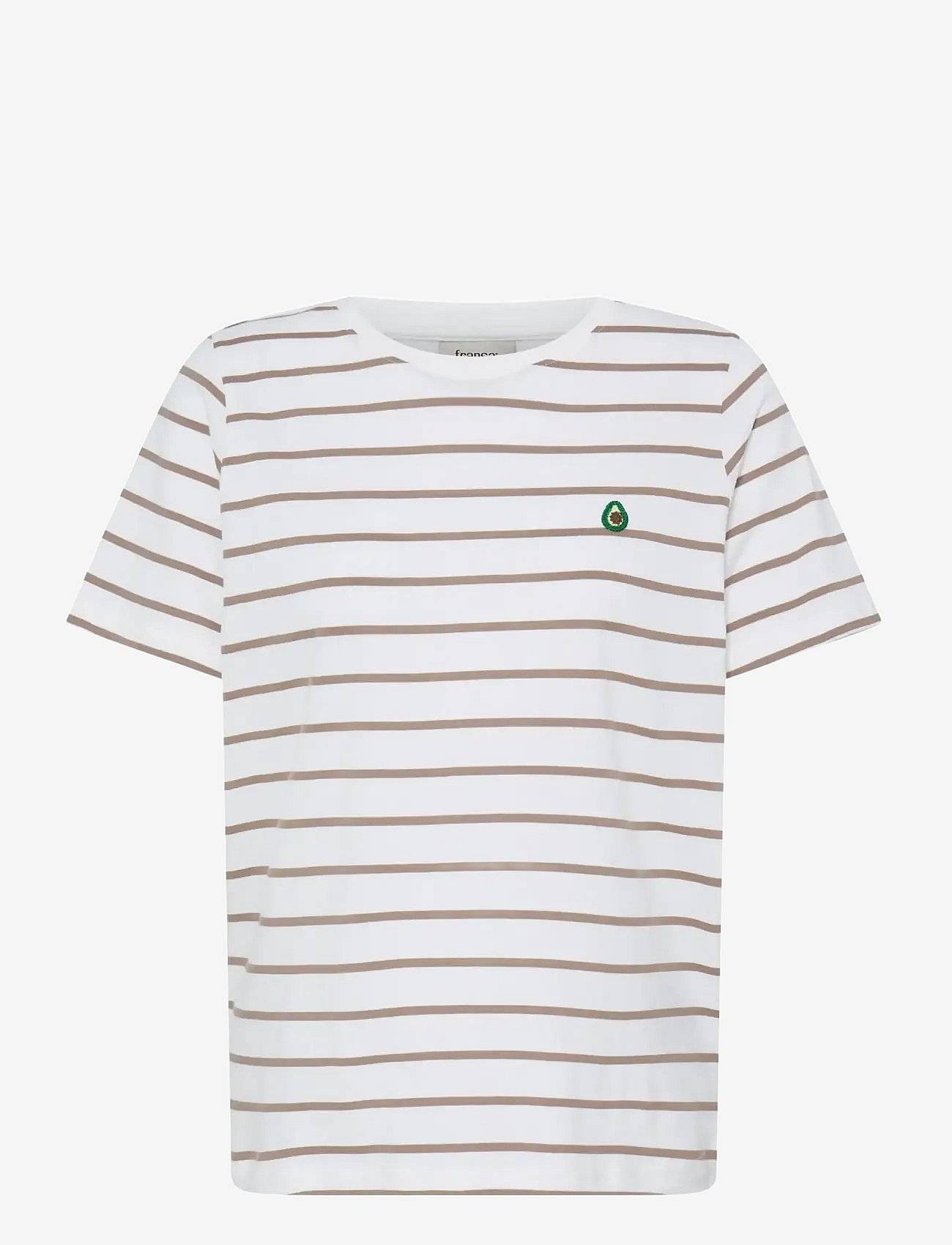 Fransa Frtiana Tee 1 - White - S