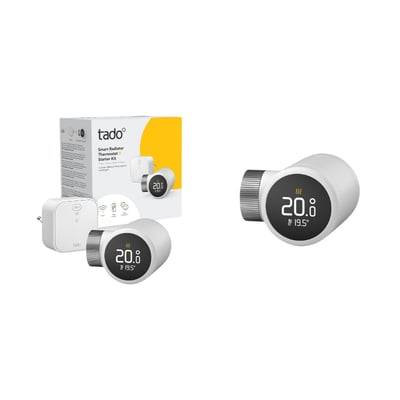 tado° X Smart Radiator Termostat, starter kit med 2 termostater