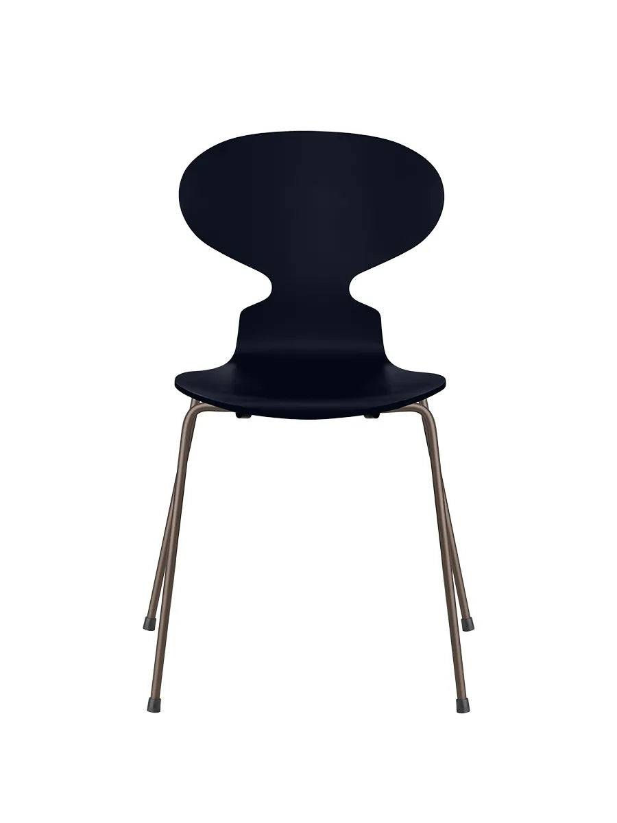3101 Myren Stol lakeret af Arne Jacobsen Midnight Blue / Brown Bronze - Jacobsen Plus