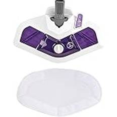 XEDLAMP 5 st mikrofiber tvättbar moppdyna, reservdelar till mopp Polti Kit ångmopp tillbehör för ångrengöringsmaskiner