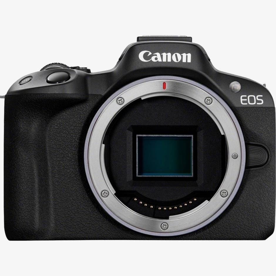Spejlløst Canon EOS R50-kamerahus, sort