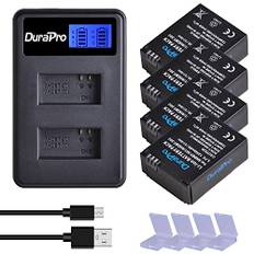 DuraPro 4X Akkus + LCD Dual USB Charger für Gopro 3 HERO3 +, HERO3 und GoPro AHDBT-301, AHDBT-302 Kamera Akkus