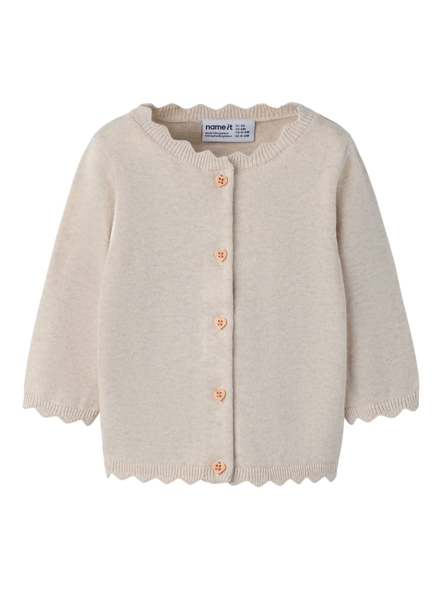NAME IT Cardigan  uldhvid