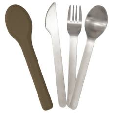 Picnic cutlery set - Olive - Pcs.