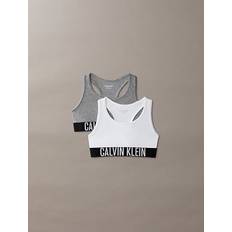 2 Pack Girls Bralettes - Intense Power - White - 8-10 years