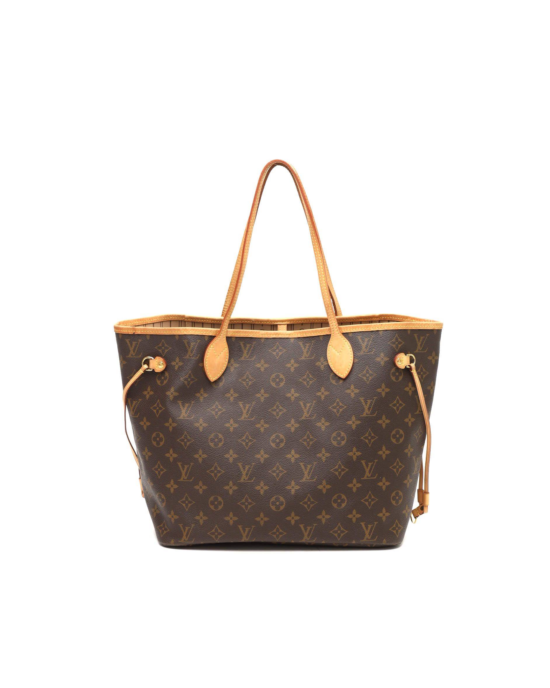 Louis Vuitton Monogram Neverfull Gm Tote Bag - Brown (One Size)
