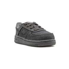 Nike Kids - Air Force 1 sneakers - barn - nylon/polyester/gummi - 6C - Svart