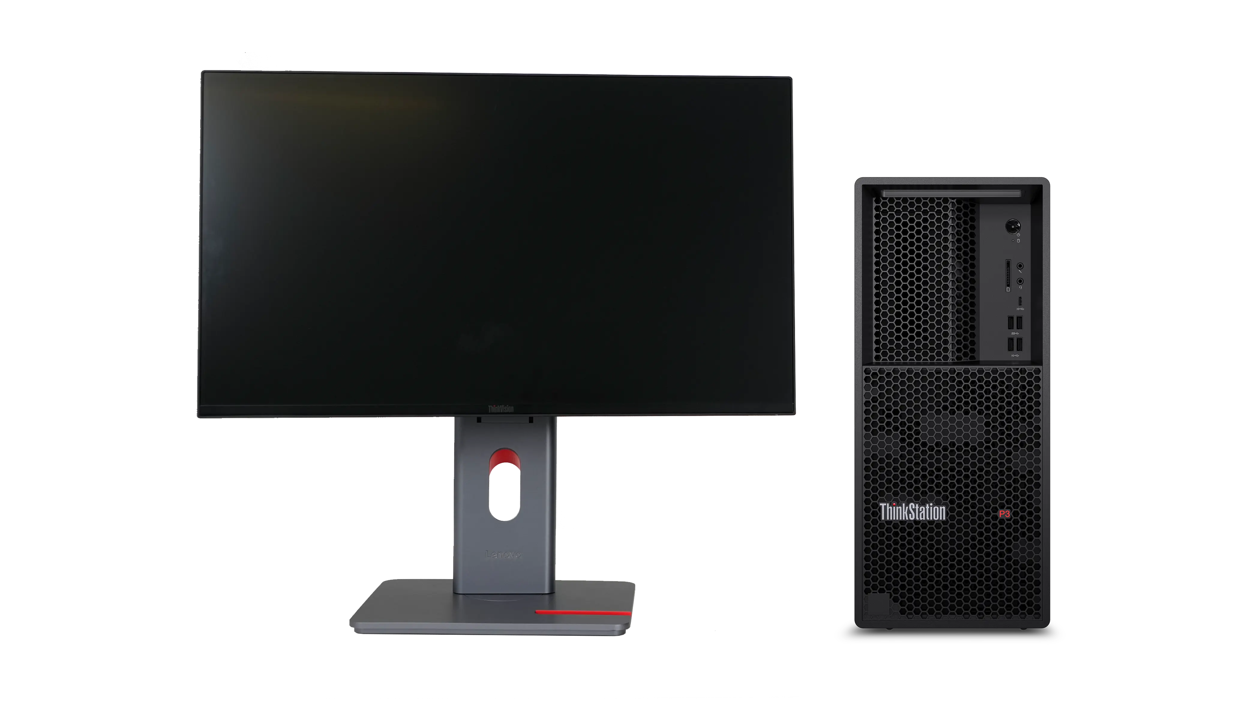 Lenovo ThinkStation P3 TWR G2 U7 32G x2 + ThinkVision P27QD-40 27" QHD Docking Intel® Core Ultra 7 265K vPro®-processor E-cores op til 4,60 GHz P-cores op til 5,40 GHz, Windows 11 Pro 64, 1 TB SSD M.2 2280 PCIe Gen5-ydeevne TLC Opal
