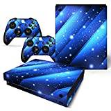 SKINOWN Xbox One X-konsol fjärrkontroller skalset vinyl skaldekaler klistermärke skydd för Xbox One X