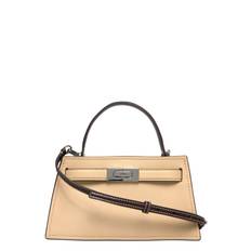 TORY BURCH Lee Radziwill Mini Top Handle |Brun |One Size