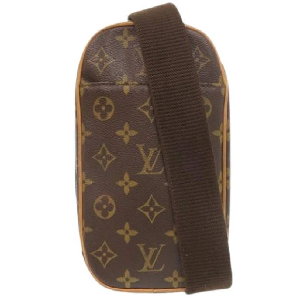 Louis Vuitton Vintage Pre-owned Vintage Monogram Pochette Sling Bag - Vintage - Herre - Brun - ONE SIZE -