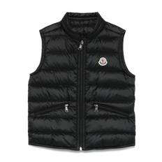 Moncler Enfant - Gui väst - barn - polyester/återvunnen nylon/polyamid - 8 - Svart