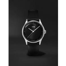 Oris - Artelier S Automatic 38mm Stainless Steel and Leather Watch, Ref. No. 01 733 7762 4054-07 5 20 69FC - Men - Black