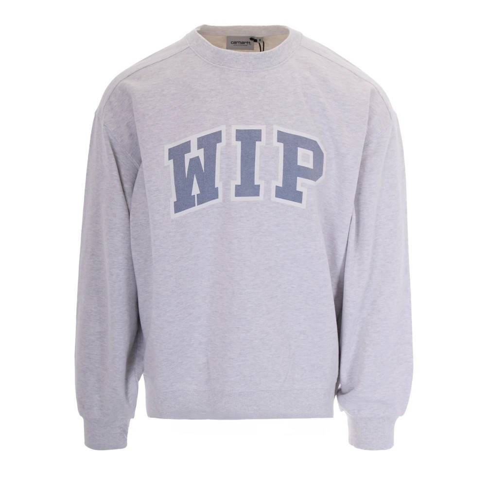 Carhartt Wip Graphic Crewneck Sweatshirt - Sweatshirts - Herre - Grå - S - Bomuld