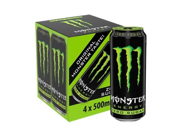 Monster Energy Zero Sugar 4 x 500 ml