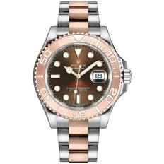 Rolex Herrklocka 268621-0003 Yacht-Master 37 Brun/18 karat roséguld