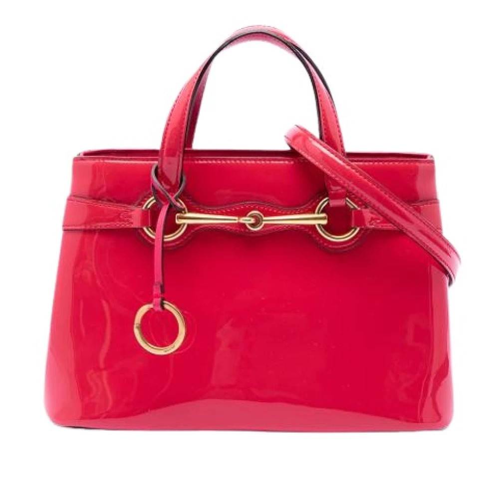 Gucci Vintage Pre-owned Laeder gucci-tasker - Vintage - Dame - Lyserød - ONE SIZE -
