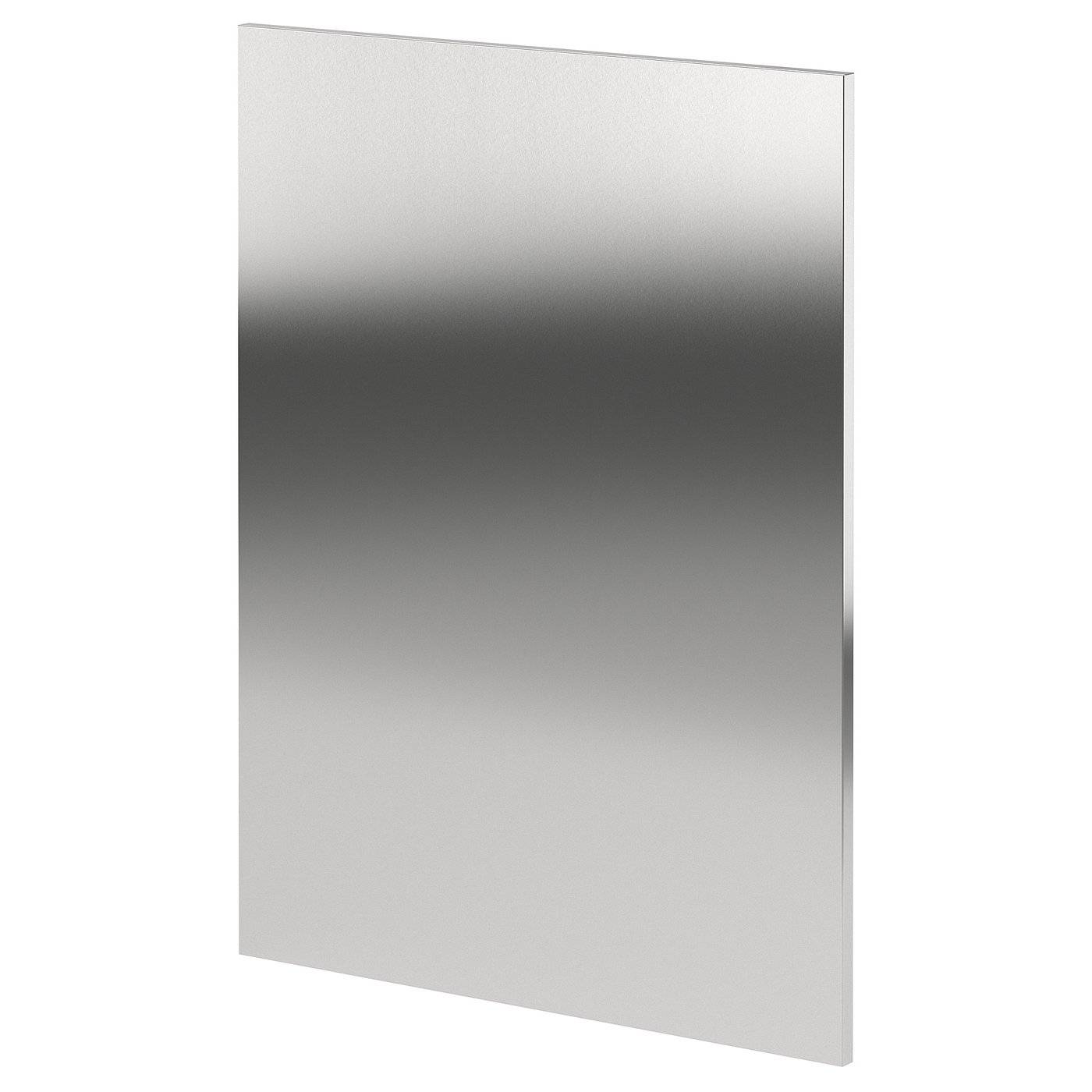 METOD 1 front för diskmaskin, Vårsta rostfritt stål, 60 cm