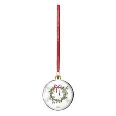 Holmegaard Christmas Årets Julekugle 2024 Klar Home Decoration Christmas Decoration Christmas Baubles & Tree Accessories Nude Holmegaard