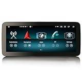8 GB+128 GB Qualcomm 8-kärna Android 16 DAB+ bilradio Bluetooth för Mercedes A/CLA/GLA X156 W176 C117 NTG 5.0/5.1/5.2 navigering trådlös CarPlay Android bil WiFi USB 4G COMAND 12,3 tum 2K IPS-skärm