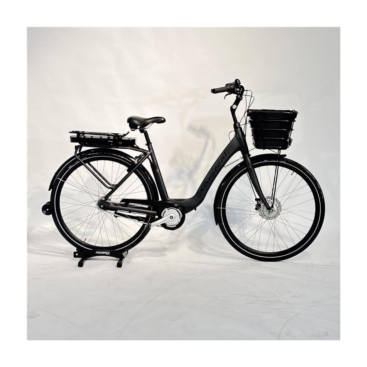 Begagnad Elcykel Crescent Elina Svart, Svart, 51
