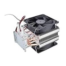 12V Termoelektrisk Peltier Kylning Kylning Vattenkylning Kylfläns Peltier Modul Kylarenhet med Fläkt