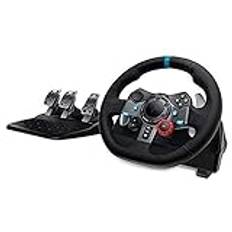 Pc Steering Wheel Game Racing Wheel, Game Steering Wheel, Driving Force Racing Wheel och pedaler (PS4/PS3 och PC)