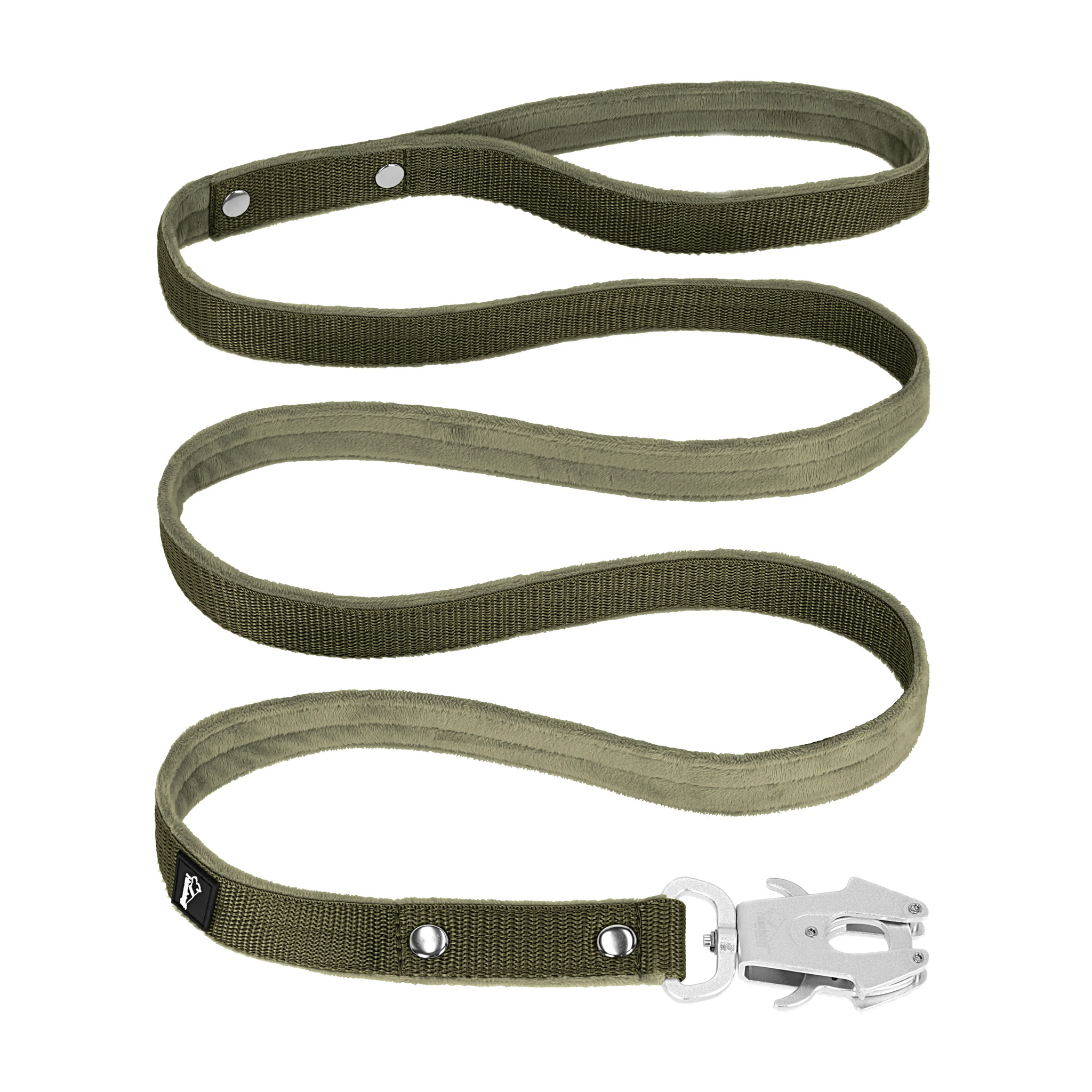 Walk Leash Khaki - Säkert nylonkoppel i olika längder - Default Title