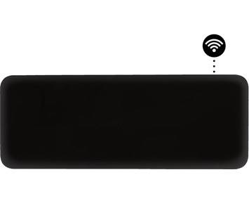 Mill Invisible Smart WiFi Gen 4 panelelement 1300W Svart