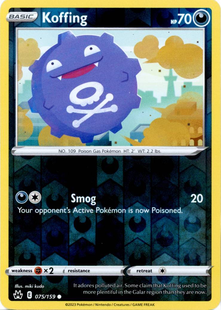 Koffing - 075/159 - Reverse.